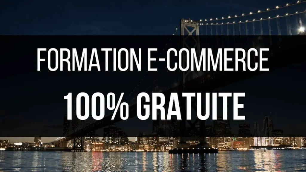 Quelle formation au commerce électronique en ligne devez-vous suivre ? shopify offre une formation gratuite.